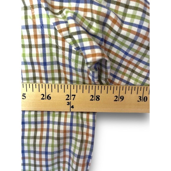 LL Bean Men's 2XLT Tall Traditional Fit Plaid Shirt - Long Sleeve Button-Up - Picture 8 of 11